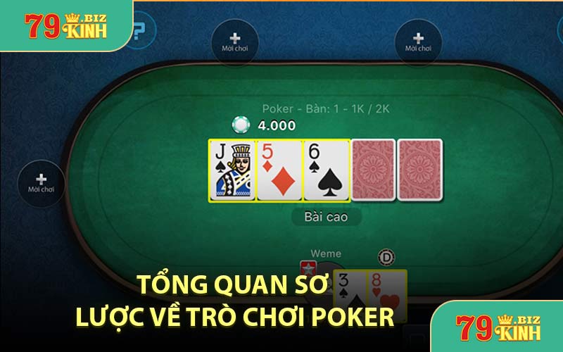 Tổng Quan Sơ Lược Về Trò Chơi Poker